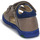 Shoes Boy Sandals Kickers PLAZABI Grey / Blue