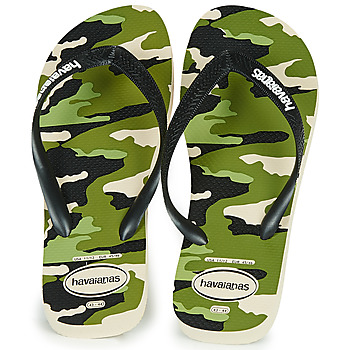 Shoes Men Flip flops Havaianas TOP CAMU Green