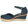 Shoes Women Sandals Tommy Hilfiger BASIC CLOSED TOE MID WEDGE Blue
