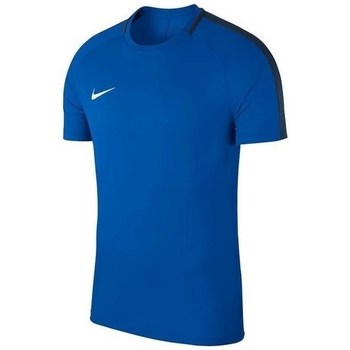 Clothing Boy Short-sleeved t-shirts Nike Academy 18 Junior Blue