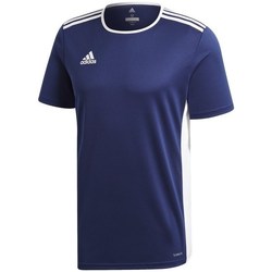 Clothing Men Short-sleeved t-shirts adidas Originals Entrada 18 Jsy Navy blue