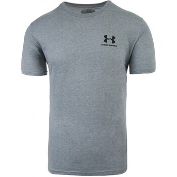 Clothing Men Short-sleeved t-shirts Under Armour Sportstyle Left Chest Grey