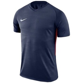 Clothing Boy Short-sleeved t-shirts Nike Y NK Dry Tiempo Premier Jsy SS Marine