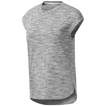 Clothing Women Short-sleeved t-shirts Reebok Sport EL Marble Grey