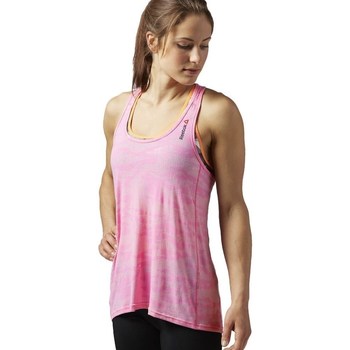 Clothing Women Short-sleeved t-shirts Reebok Sport OS BO Breeze Tank Pink