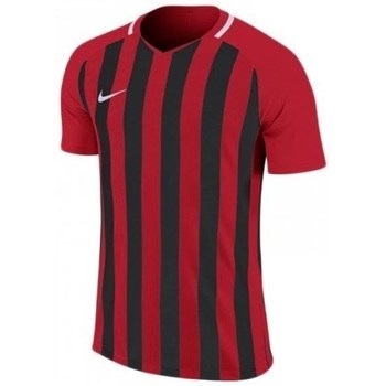 Clothing Men Short-sleeved t-shirts Nike Striped Division Iii Black, Red