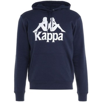 Clothing Men Sweaters Kappa Taino Hooded Sweatshirt Navy blue