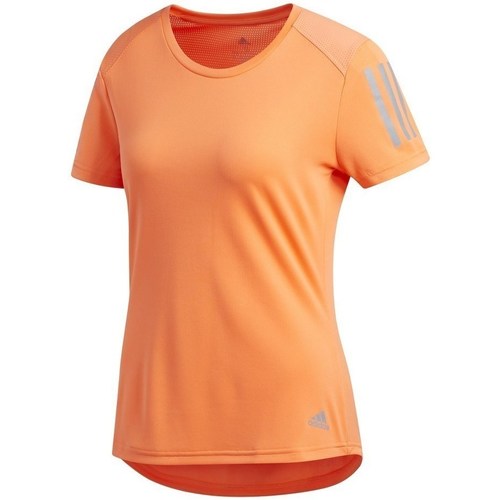 Clothing Women Short-sleeved t-shirts adidas Originals Own The Run Tee Orange