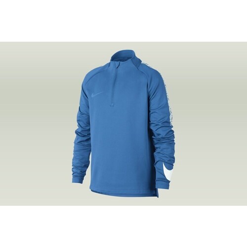 Clothing Boy Sweaters Nike Dry Squad Drill Blue