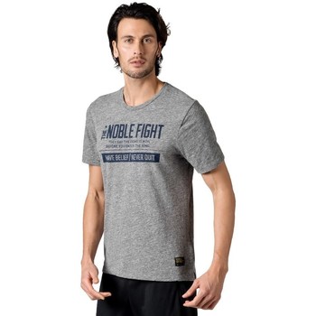Clothing Men Short-sleeved t-shirts Reebok Sport Combat Noble Fight X Tshirt Grey