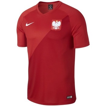Clothing Men Short-sleeved t-shirts Nike Poland 2018 Breathe Top Red