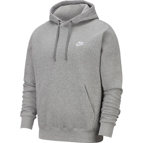 Clothing Men Sweaters Nike Club Hoodie PO Grey
