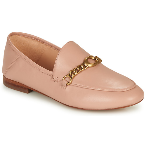 Shoes Women Loafers Coach HELENA LOAFER Pink / Nude
