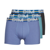 Underwear Men Boxer shorts DIM BO POWERFUL X3 Blue / Green / Black