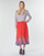 Clothing Women Skirts Cream NALITA Red