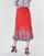 Clothing Women Skirts Cream NALITA Red