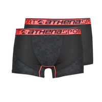 Underwear Men Boxer shorts Athena RUNNING Black / Bi-coloured