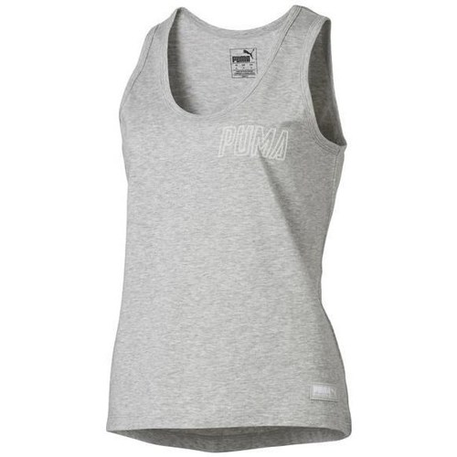 Clothing Women Short-sleeved t-shirts Puma Athletics Tank W Grey