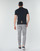 Clothing Men Short-sleeved polo shirts Emporio Armani EA7 TRAIN CORE ID M PO Black / Gold