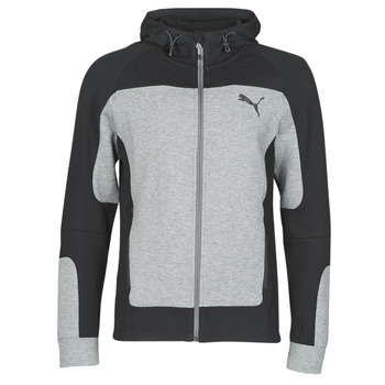 Puma  EVOST HOOD  men's Sweatshirt in Grey