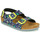 Shoes Boy Sandals Birkenstock MILANO Blue / Yellow