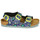 Shoes Boy Sandals Birkenstock MILANO Blue / Yellow