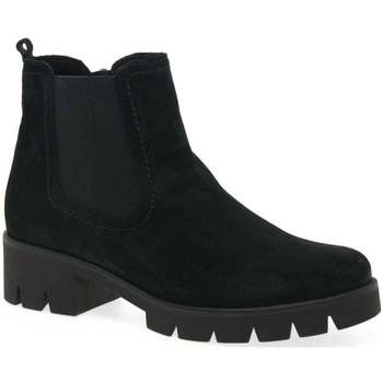 Shoes Women Mid boots Gabor Bodo Womens Suede Chelsea Boots black
