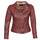 Clothing Women Leather jackets / Imitation leather Oakwood CAMERA Red
