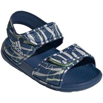 Shoes Children Sandals adidas Originals Altaswim I Grey, Navy blue