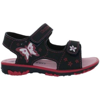 Shoes Children Sandals Kappa Blossom Black