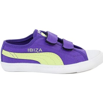 Shoes Children Low top trainers Puma Ibiza V Celadon, Violet