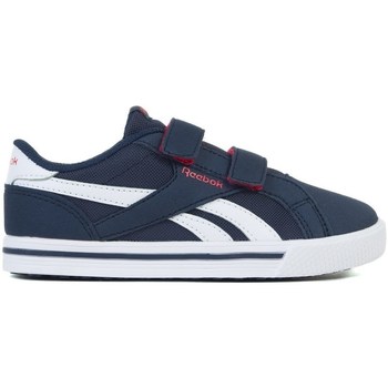 Shoes Boy Low top trainers Reebok Sport Royal Comp 2L Alt White, Navy blue, Light blue