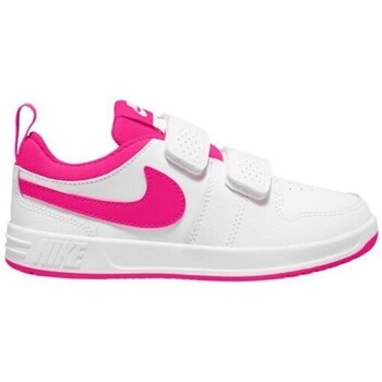 Shoes Children Low top trainers Nike Pico 5 Pink, White
