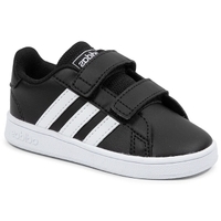 Shoes Children Low top trainers adidas Originals Grand Court I Black