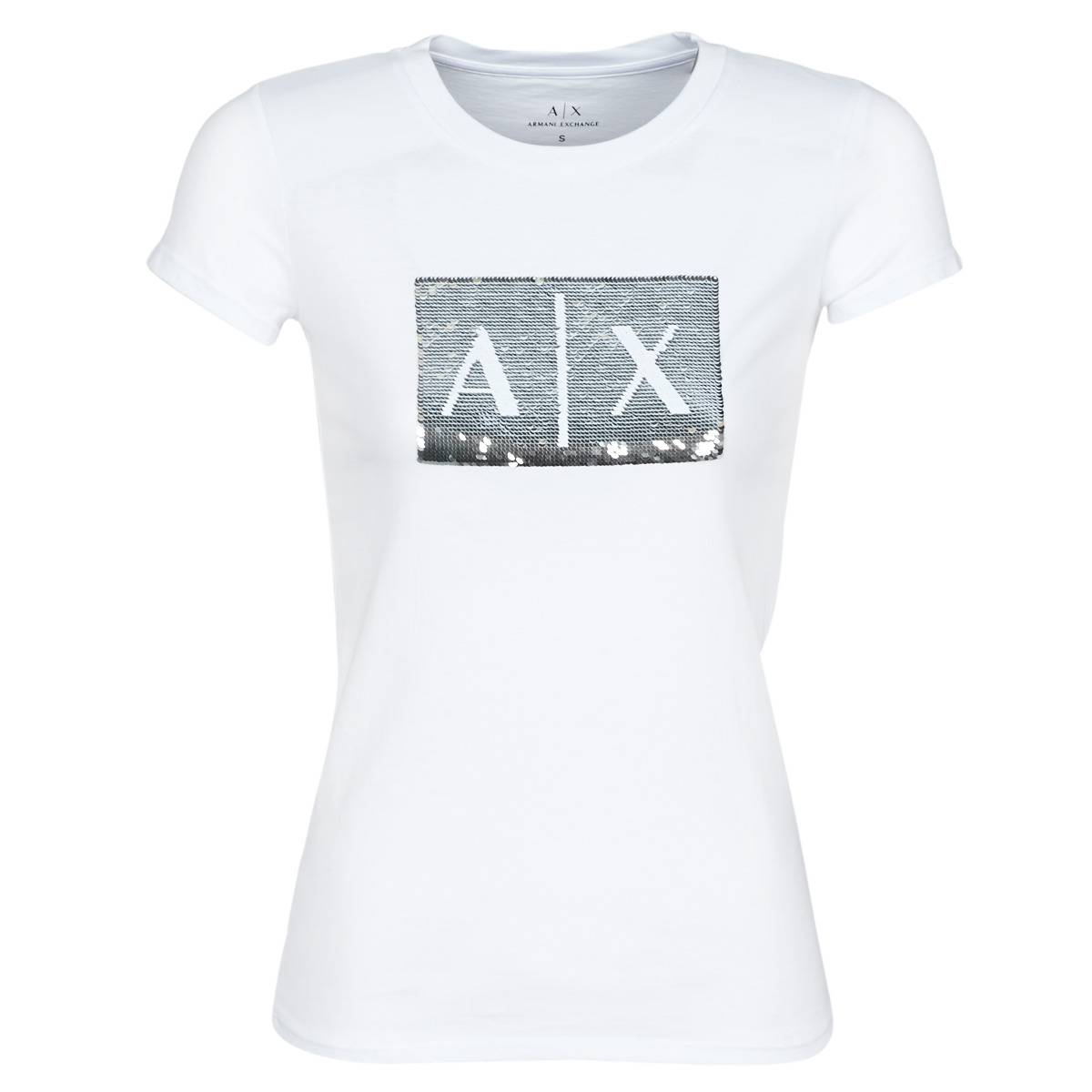 Clothing Women Short-sleeved t-shirts Armani Exchange HANEL White