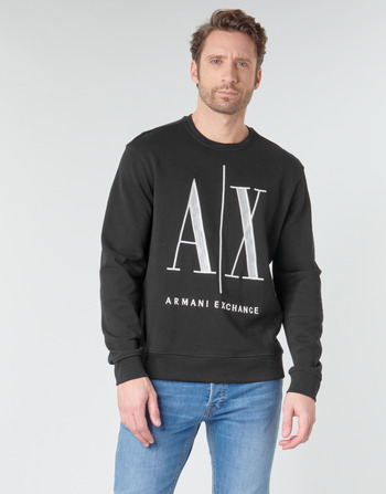 Clothing Men Sweaters Armani Exchange HELIX Black