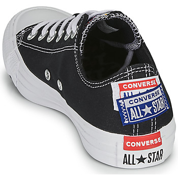 Converse CHUCK TAYLOR ALL STAR LOGO STACKED - OX  black