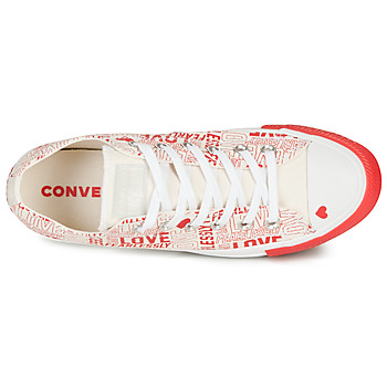 Converse CHUCK TAYLOR ALL STAR - OX White / Red