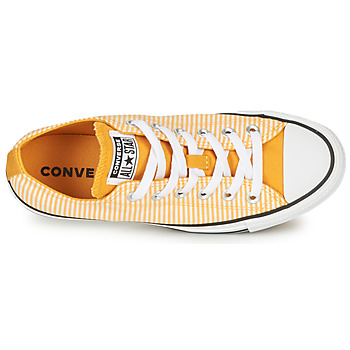 Converse CHUCK TAYLOR ALL STAR TWISTED PREP - OX Yellow / White