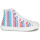 Shoes Girl Hi top trainers Converse CHUCK TAYLOR ALL STAR VLTG - HI White / Blue / Red