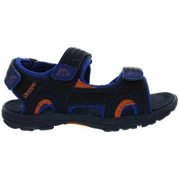 Shoes Children Sandals Kappa Early II Blue, Black, Orange