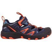 Shoes Boy Outdoor sandals Kappa Reminder Graphite, Navy blue, Orange