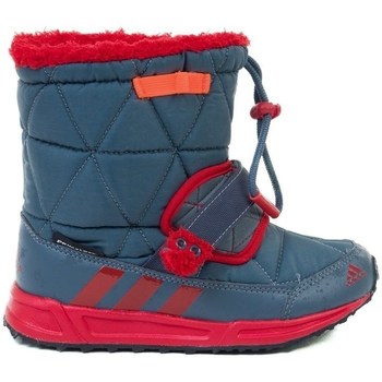 Shoes Children Snow boots adidas Originals Zambat C Graphite, Red, Blue