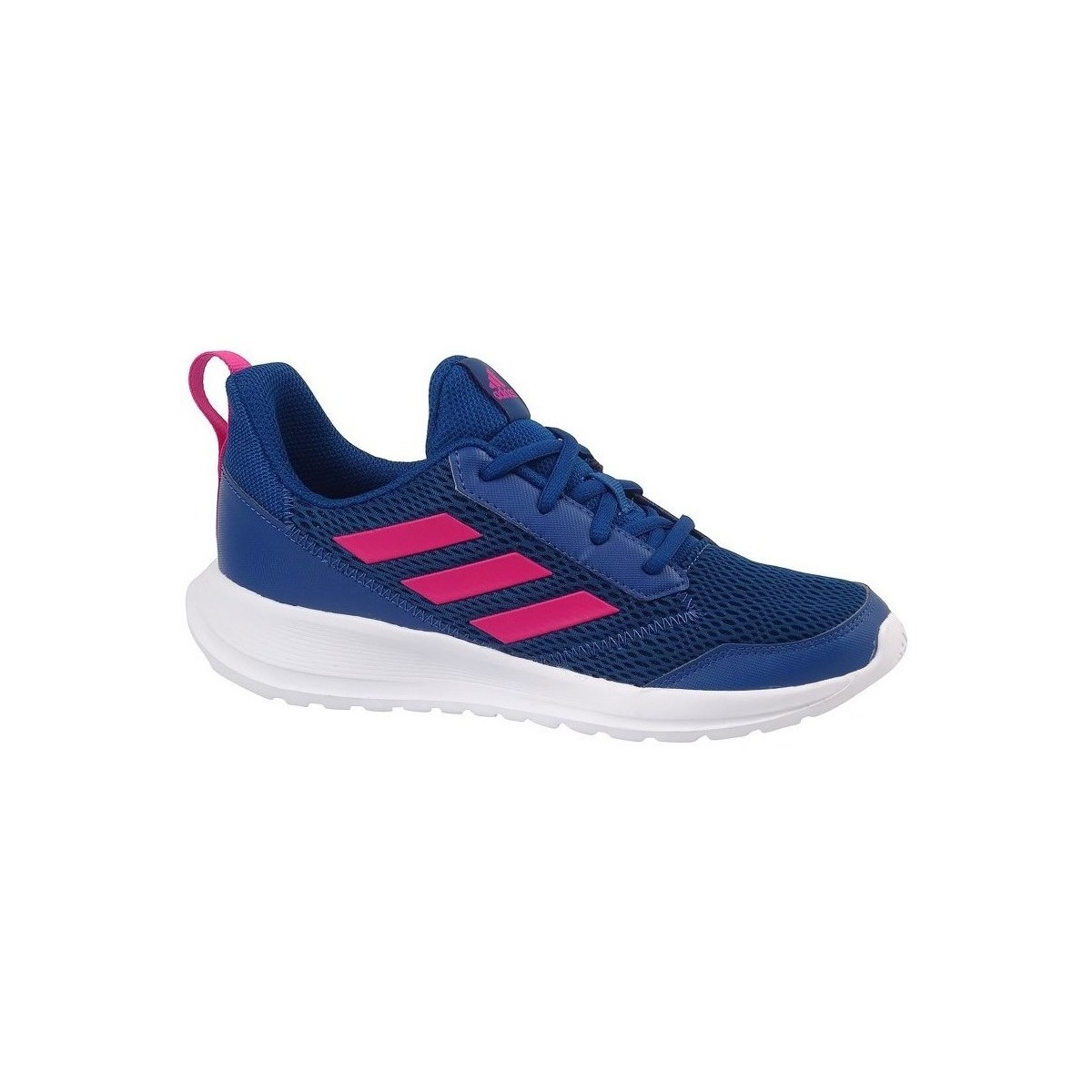 Shoes Children Low top trainers adidas Originals Altarun K Pink, Navy blue