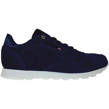 Shoes Children Low top trainers Reebok Sport CL Leather Mcc Marine