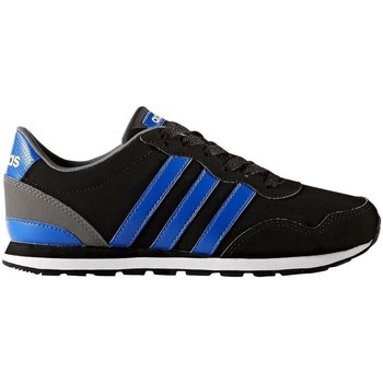 Shoes Boy Low top trainers adidas Originals Neo V Jog K Blue, Black