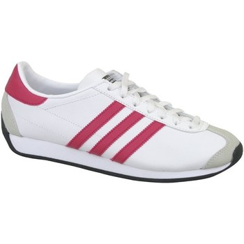 Shoes Children Low top trainers adidas Originals Country OG J White