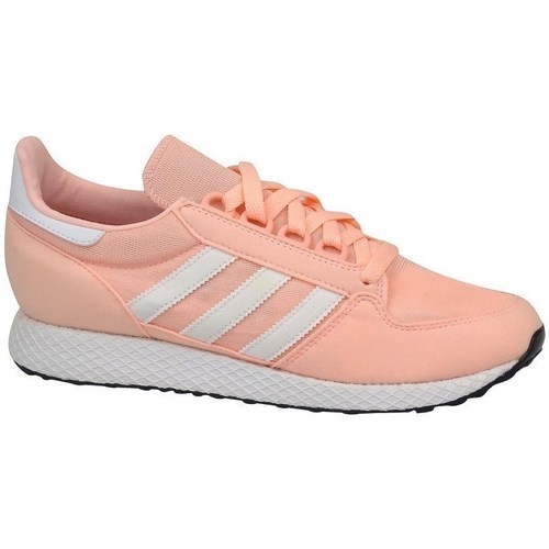 Shoes Children Low top trainers adidas Originals Forest Grove J Pink