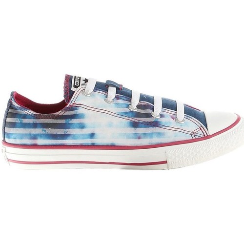 Shoes Children Low top trainers Converse Chuck Taylor All Star CT Strch Light blue, Blue, White