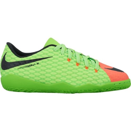 Shoes Children Football shoes Nike JR Hypervenomx Phelon Iii IC Green, Red